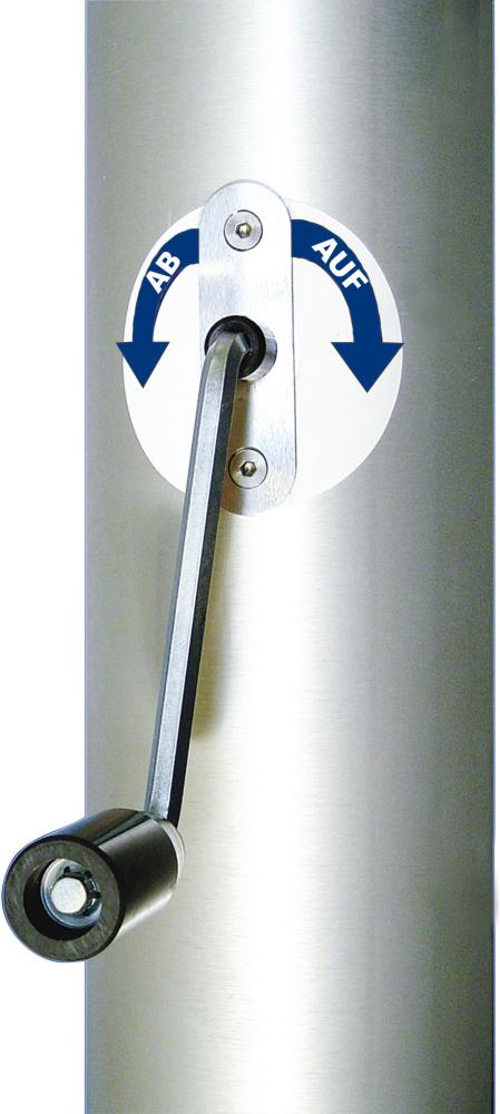 Kurbelsystem für Mastkopf HI/H-DKA