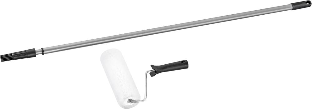 Farbrollerset 2tlg. 18cm,u.Verläng.stab ausziehb.