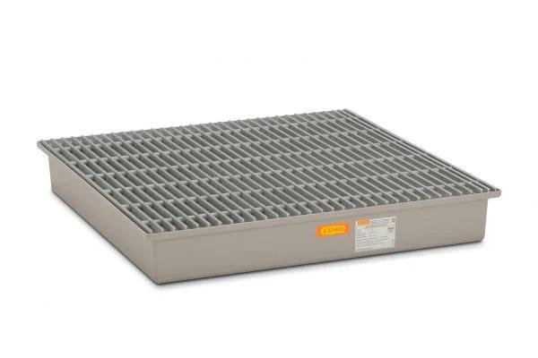 GFK-Auffangwanne 220/4 mit GFK Gitterrost CEMO