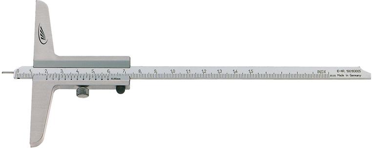 Tiefenmessschieber mit Messstift