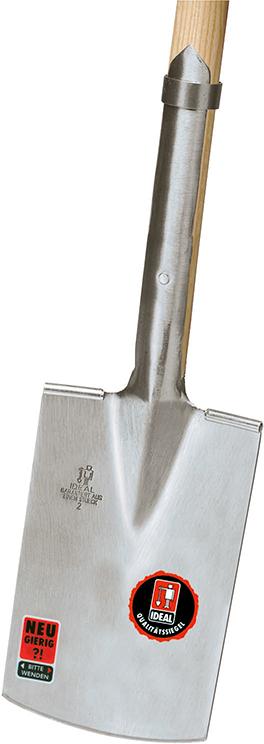 Rodespaten Gr. 2 T-Stiel TrittschutzIdeal