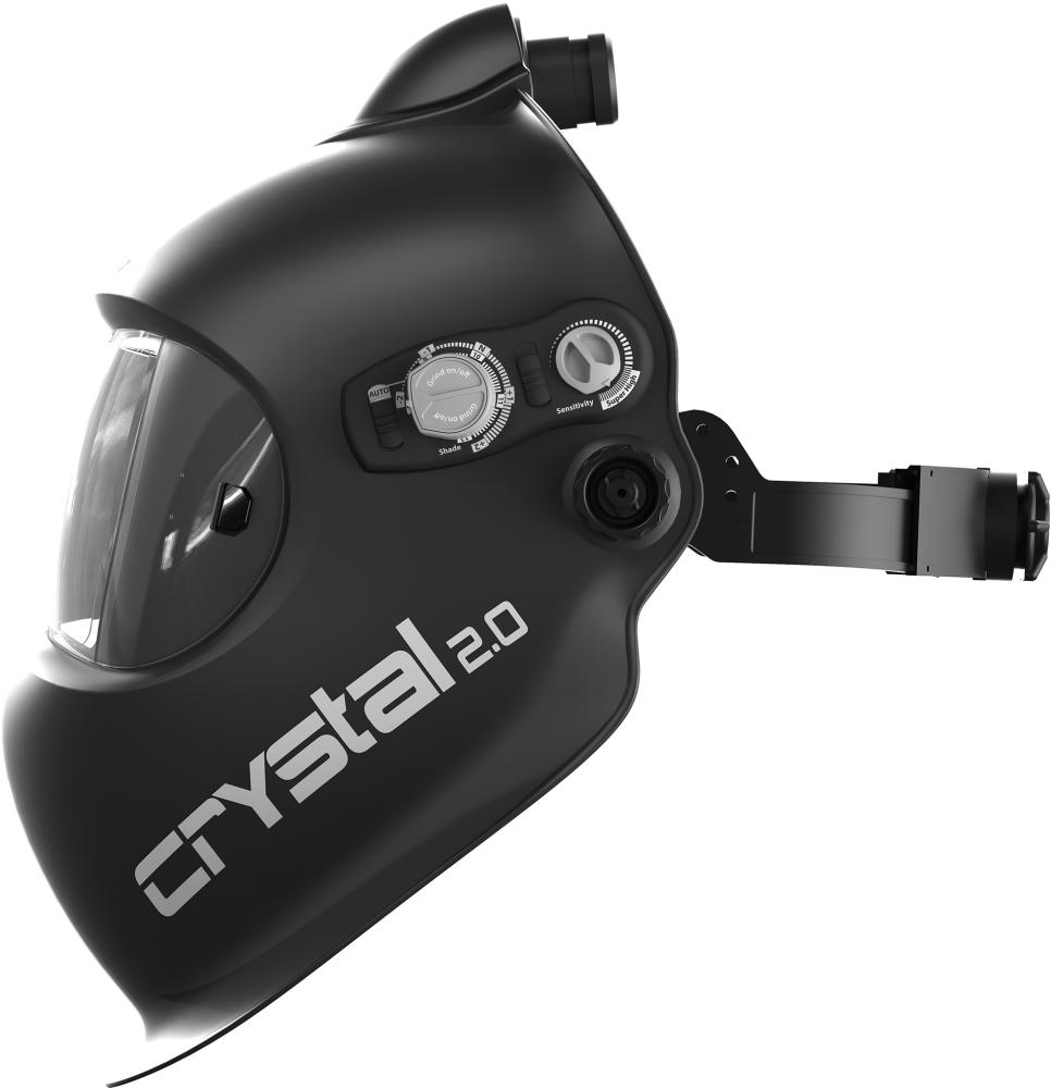 Frischluftschweisshelm Crystal 2.0 schwarz für e3000x