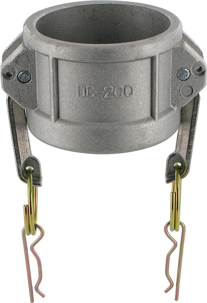 Kamlok Mutterteil Typ DC DN50, Kappe, Alu