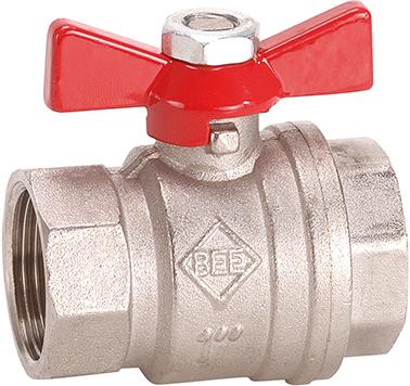 Kugelhahn BR 990.3 Flügelgriff, IG/AG G 3/8", PN40, Messing BEE