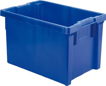 Drehstapelbehälter 65 l B600xT400xH350 mm blau LA-KA-PE