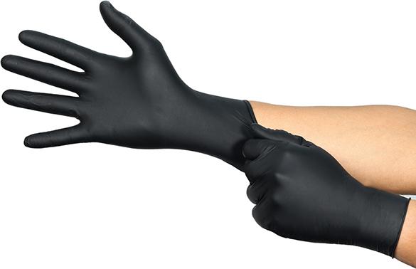 Laborhandschuh MICROFLEX 94-242, schwarz Gr. 7 Ansell