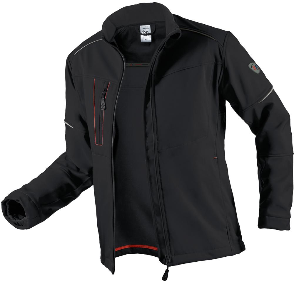 Softshelljacke 1868 572, Gr. 2XL, schwarz