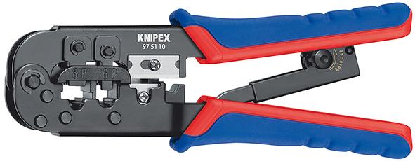 Crimp-Hebelzange Western 6/8-polig KNIPEX
