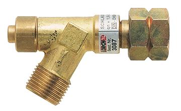 Schlauchbruchsicherung Gasdruck 4bar / 6kg/h GCE