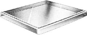 Deckel transparent für Einsatzkasten B49x49 mm LA-KA-PE