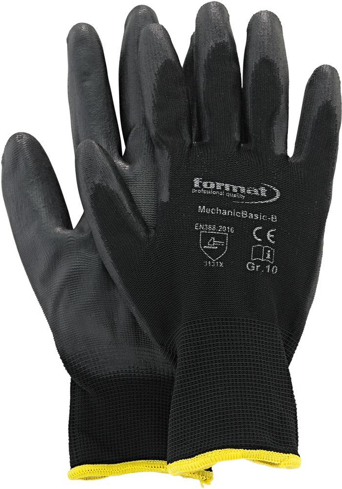 Handschuh Mechanic Basic-B, Gr. 8, FORMAT
