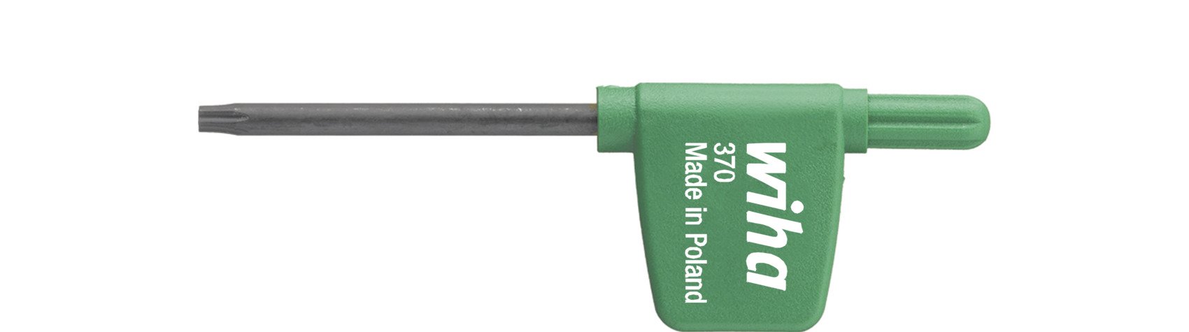 Wiha Stiftschlüssel mit Fähnchengriff TORX® schwarzoxidiert T9 x 74 mm (03728)